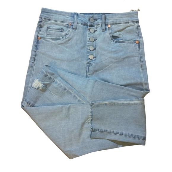 Blank NYC Exposed Button Great Jones High-Rise Skinny in Break The Cycle 27 NWT - Picture 4 of 13